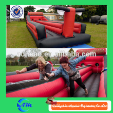 Top divertido! Inflável bungee executar / trampolim / saltar jogo inflável esporte para venda